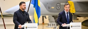 Винищувачі Gripen та $400 млн на дрони: новий пакет допомоги від Швеції