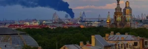 Зеленський підтвердив ураження нафтового терміналу у Петербурзі та бази у Кронштадті