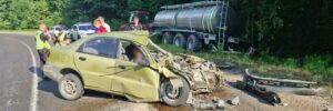 На Львівщині водій загинув у лобовій ДТП із трактором