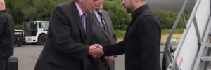 Зеленський прибув до Великої Британії