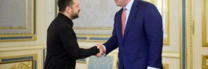 Захист неба, ліцензія на Patriot та Drone Deal: Зеленський провів переговори з послом США при НАТО та генералом Баззардом
