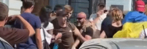 Представники ВСП намагалися затримати військового на мітингу проти відставки Федорова