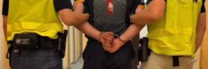 У Польщі затримали чоловіка, якого підозрюють в образі українки та пошкодженні вітрини (ВІДЕО)