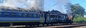 РФ вдарила по пасажирському потягу на Харківщині