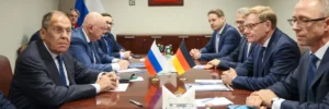 Лавров уперше за 4,5 роки зустрівся з главою МЗС Німеччини