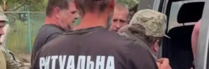 Готував могилу для загиблого захисника: новий конфлікт із представниками ТЦК (ВІДЕО)