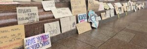 У Києві мітингували проти Кличка, забудов, неготовності до зими та переслідування активістів