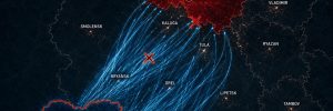 Росія заявила про атаку 613 дронів на Москву та область