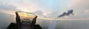 Румунія показала кадри збиття російських дронів винищувачами F-16 над Чорним морем