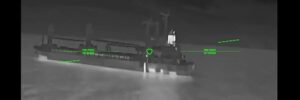 Українські військові влучили у російське судно в Чорному морі – Зеленський (ВІДЕО)
