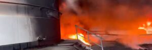 РФ атакувала нафтобазу Amic Energy (відео)