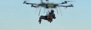 В Україні вперше у світі евакуювали бійця з фронту повітряним дроном