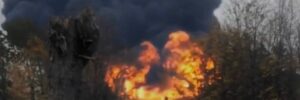 У Калінінградській області російський Су-30СМ ледь не впав на кладовище під час похорону “героя СВО”